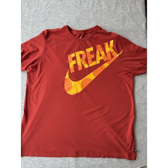 Nike Other - Nike Dri-Fit 2XL Giannis FREAK Men's Printed Graphic Short Sleeve T-shirt